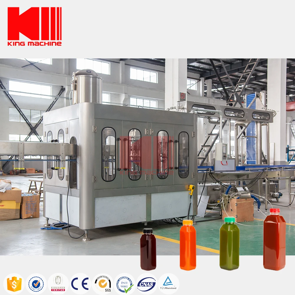 Long service life full auto juice filling and packaging machine