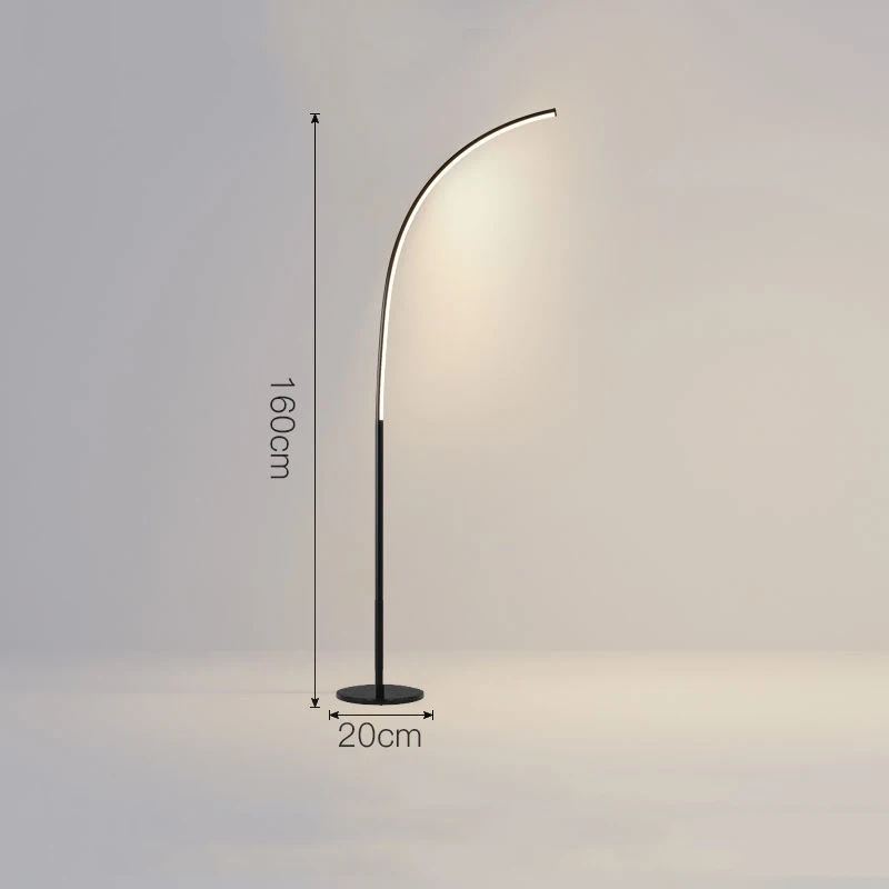 Floor Light Nordic Creative Living Room Bedroom Study LED Simple Standing Lamp Fishing Reading Floor Table Lamp