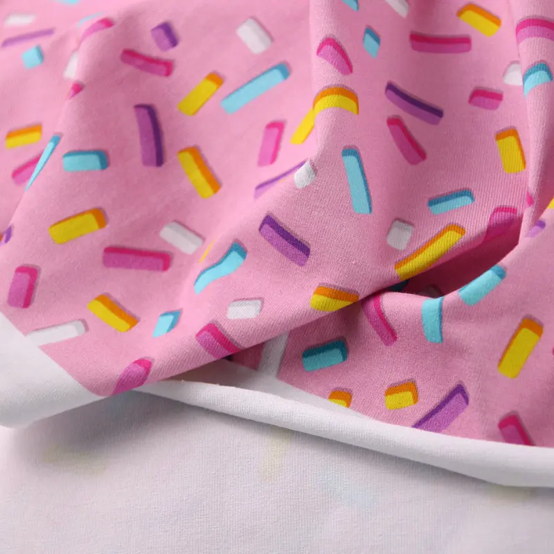 Custom Printed Lycra Malaysia 100% Cotton Jersey Knit Fabric