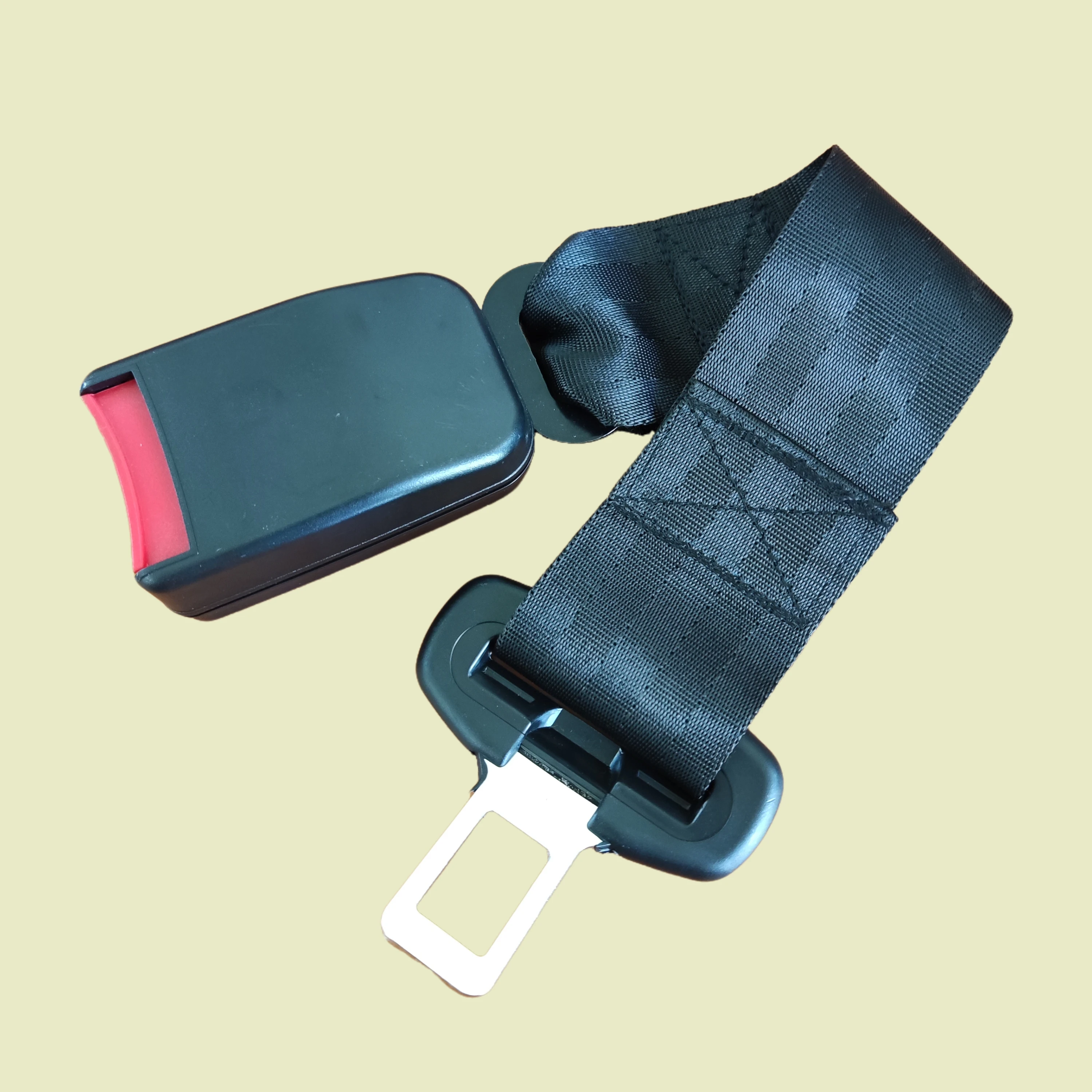 Universal portable adjustable auto pregnancy safety lock plug buckle extension car seat belt extender