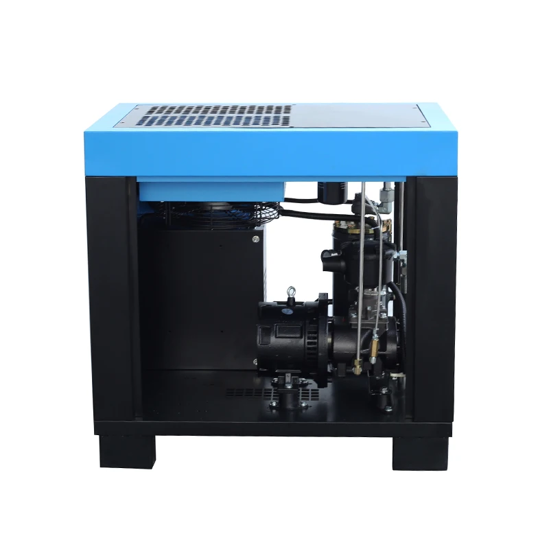 11kW 15Hp 8 Bar Direct Drive Frequency Very Low Noise Industrial Air Cooling Screw Air Compressor