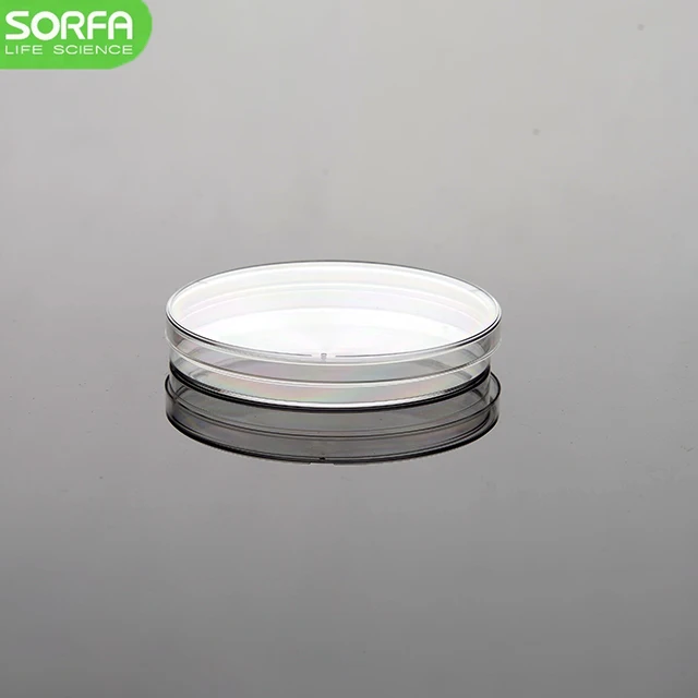 Оптовая Продажа прозрачные блюда Петри 100 мм Пластиковые Клетки культуры блюдо для лаборатории