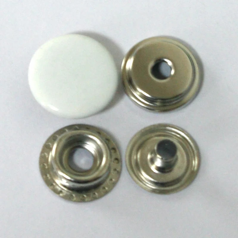 15mm metal 65 brass painting color fastener button for denim coat jackets dress