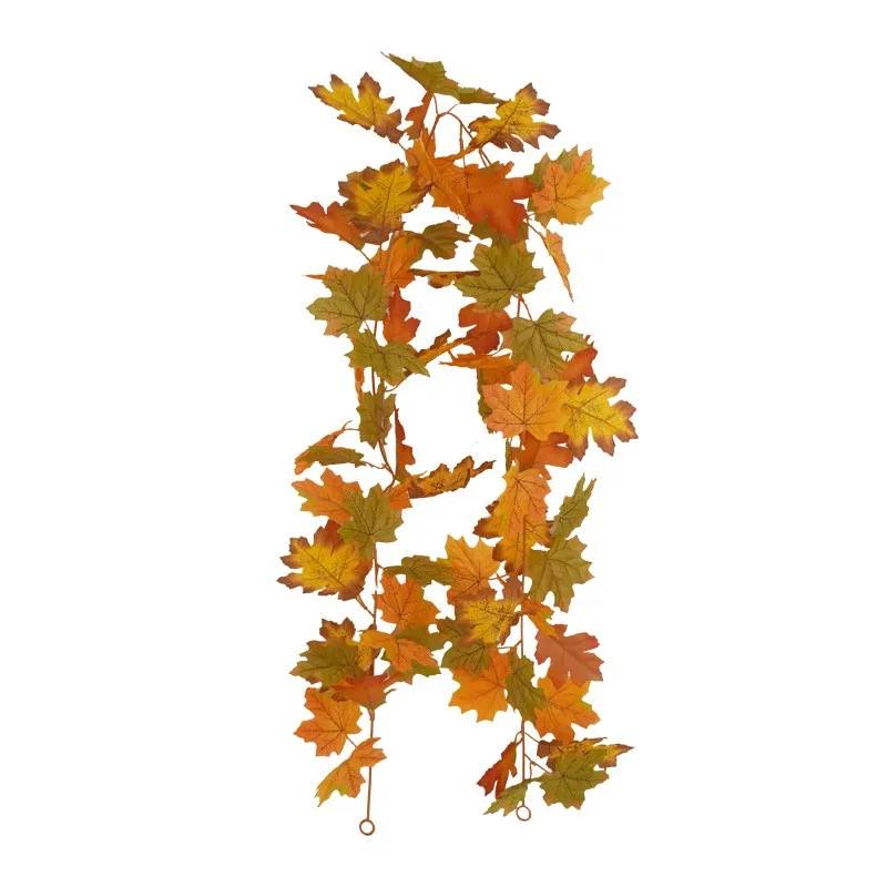 Wedding Photography Background Artificial Flower Autumn Maple Leaf For Decoration