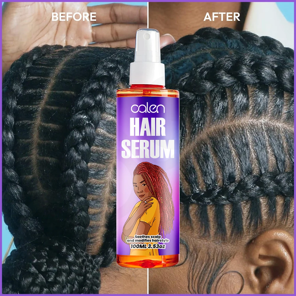 Luxfume 100ml Twist Hair Serum Is Non-greasy And Absorbs Quickly Without Leaving Residue Soothing Scalp Braiding Oil