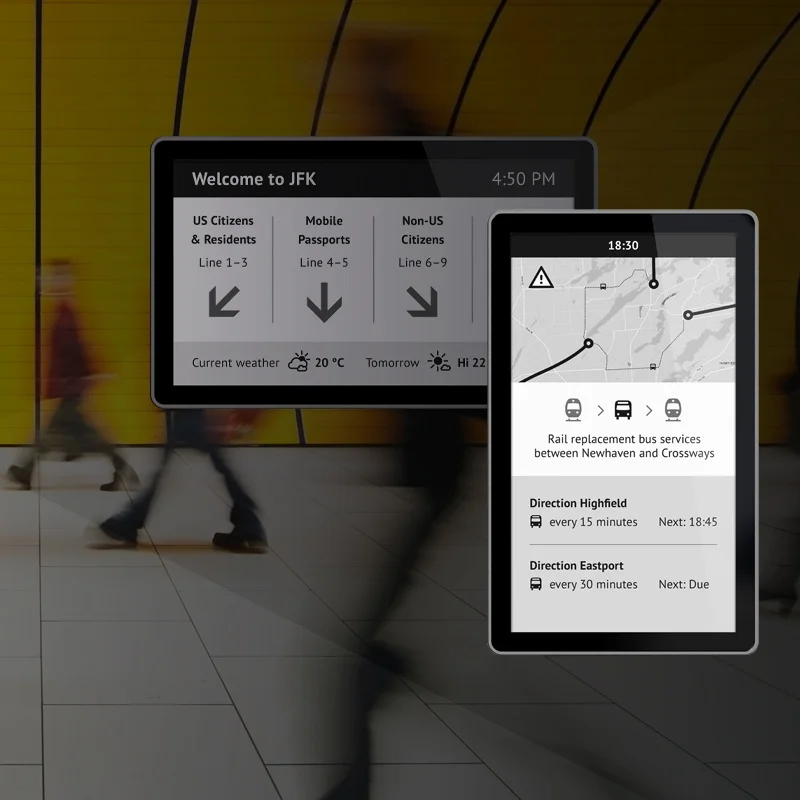 32 inch e-ink display outdoor monitor energy conservation big size e paper display for Retail Store  Education Bus Advertising