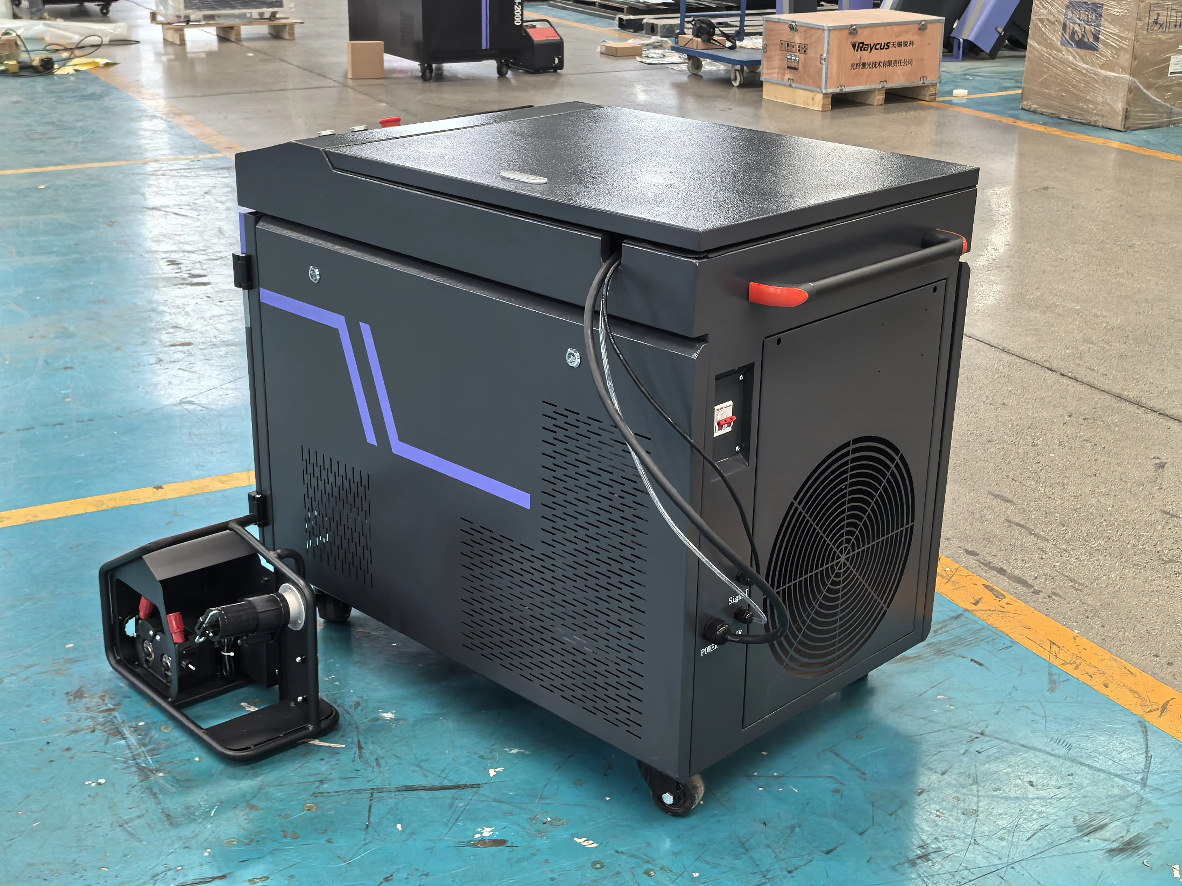 mini portable small dimension AKQH-1500 2000W 3000W fiber laser welding machine agent price wholesales