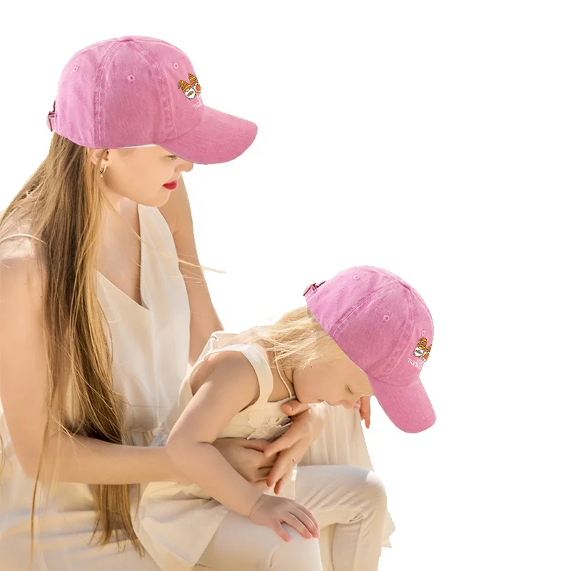 2024 New Custom thanksgiving Decorations Gift 6 Panel Outdoor Turkey Vintage Washed Cotton Casual Baseball Trucker Hats Dad Cap