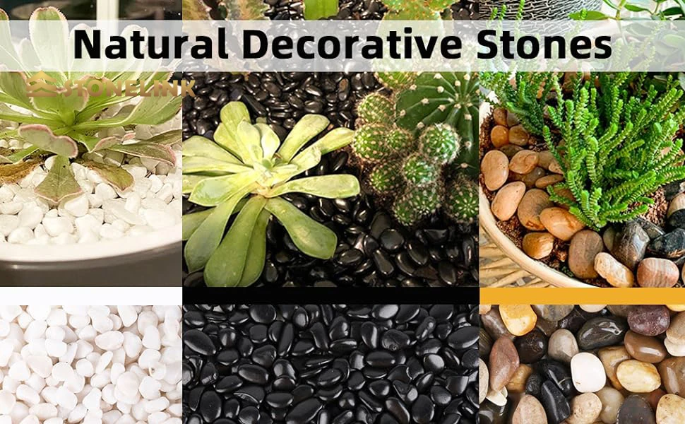 Aquarium Gravel River Rocks Garden Cobblestone Outdoor Decorative Pebble Stones