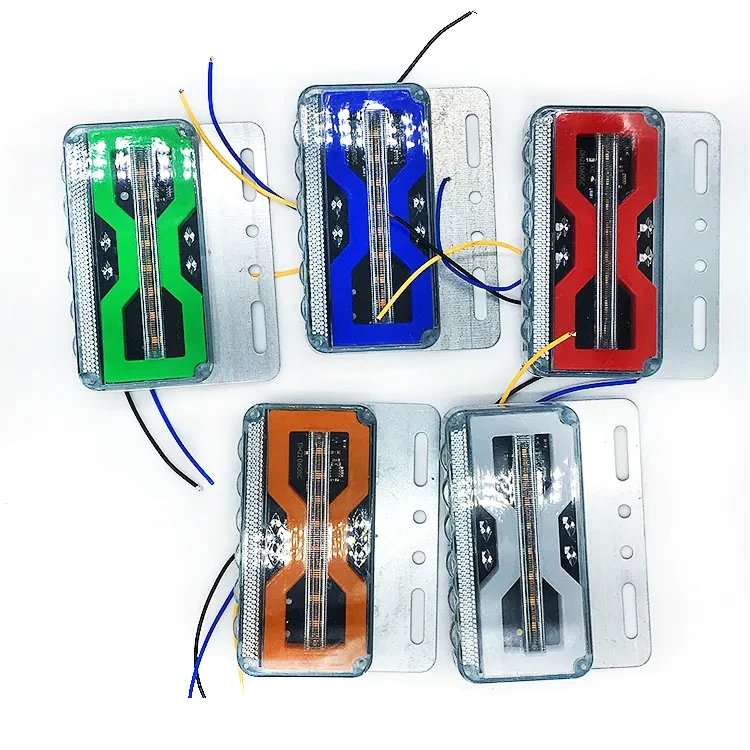 12V 24V Truck Side Lamp Warning Tail Lorry Signal Indicatorled Rear Lights Universal Side Light for Trailer