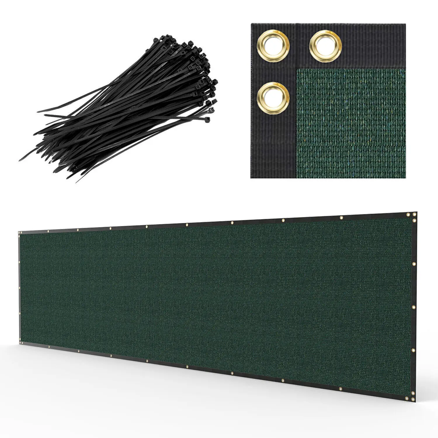 Green Privacy Fence Mesh Privacy Fence Net Plastic Privacy Screen Fence