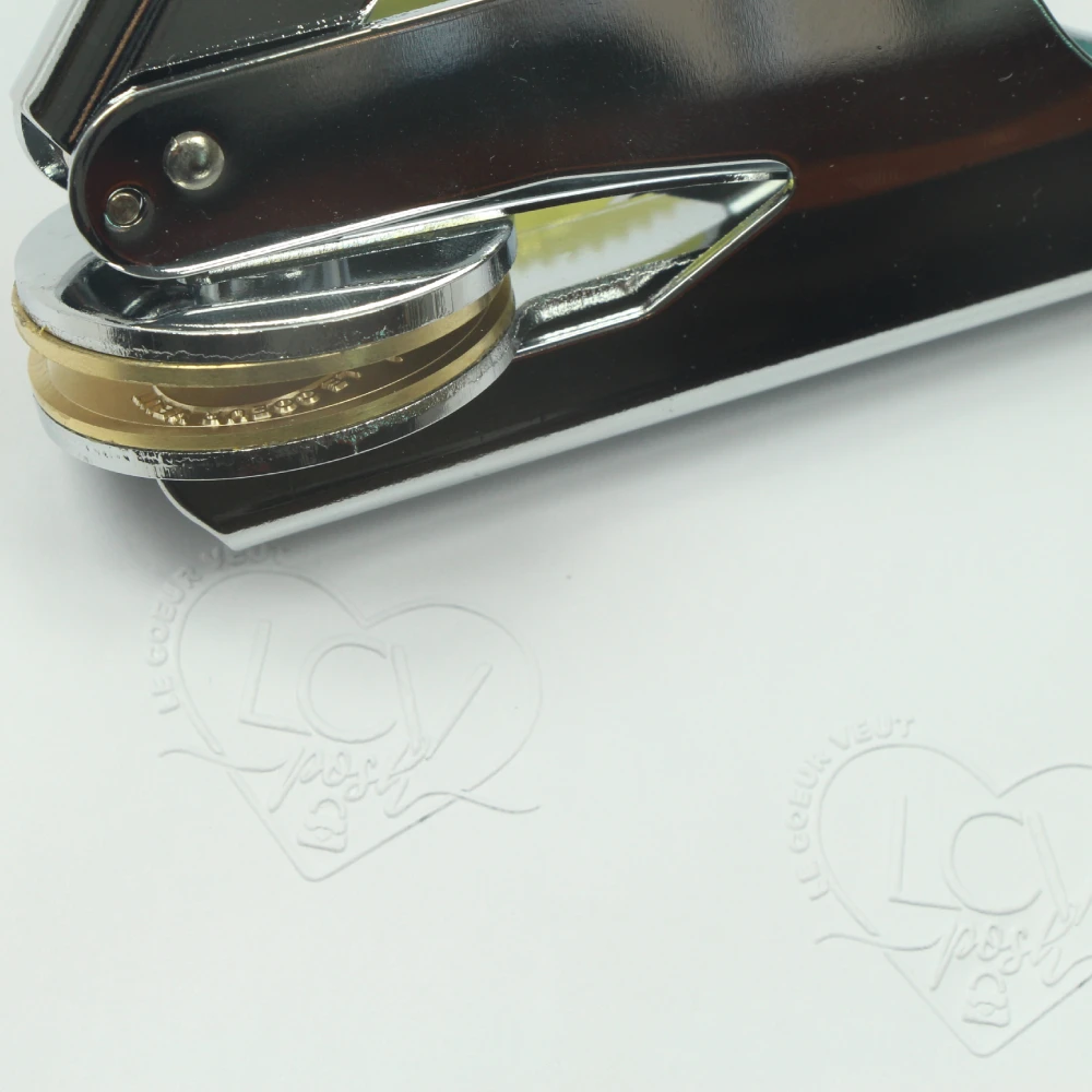 Custom Hand Embosser Seal Stamp Your Own Design Custom Personalized Picture Logo Letter Embosser Seal Name Wedding Invitation