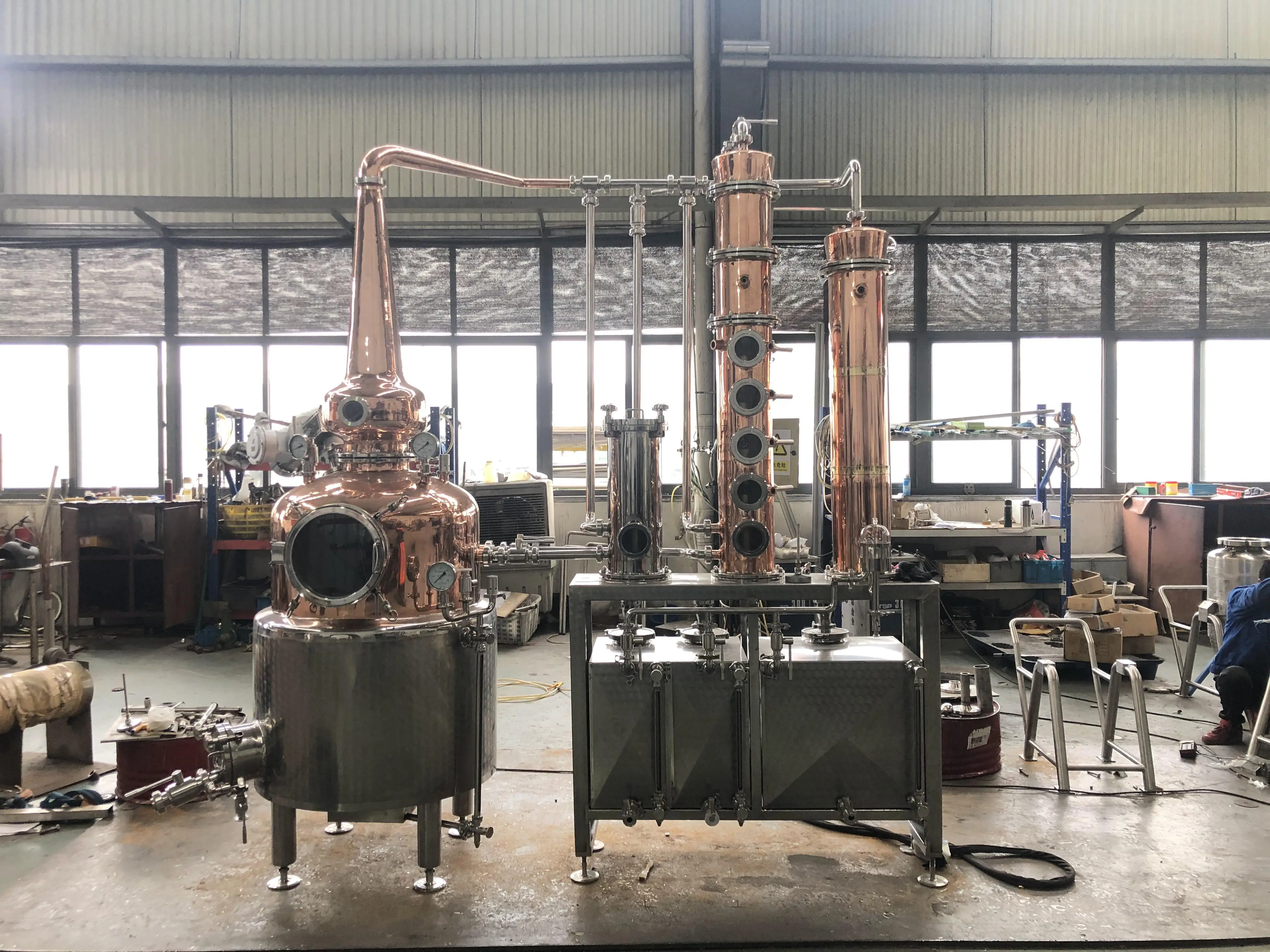 200L-1000L High alcohol moonshine still whisky distiller  alembic distillation equipment  Vodka distiller