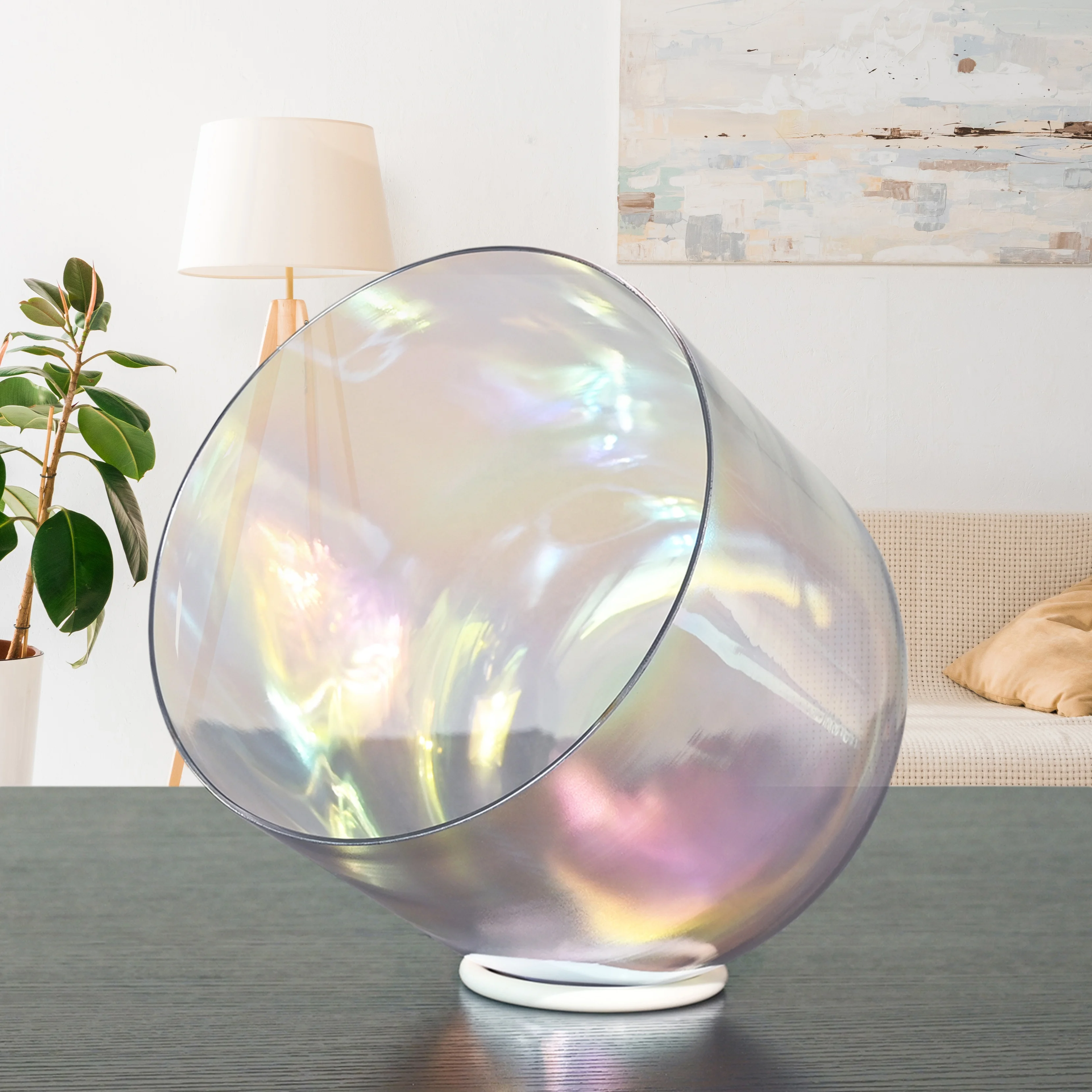 SUCCESS High Quality Clear Quartz Crystal Bowls Color Quartz 432 Hz Alchemy Cosmic Crystal Singing Bowls Set