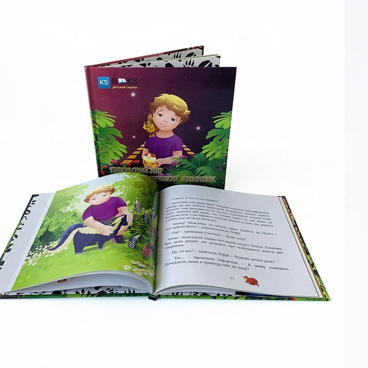 
Professional Children Book Set Manufacturer Custom Printing Kids English Story Series Fairy Tale Books 