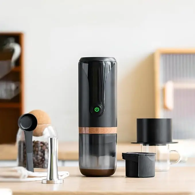 Профессиональная Капсульная машина для путешествий на открытом воздухе приготовления кофе с USB кофеварка холодного эспрессо капсула мини-портативная кофемашина