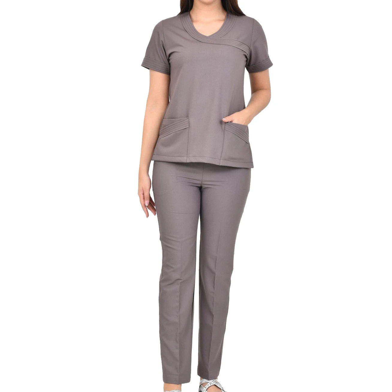 Stylish hospital uniform,scrubs uniforms,nurse uniform Anti-wrinkle Hospital Uniforms
