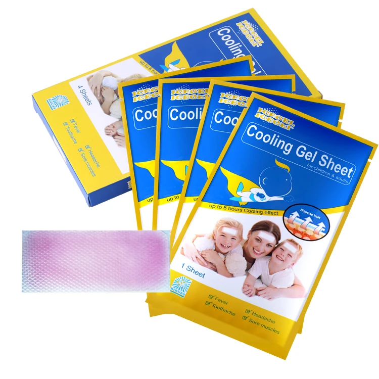 New Cooling Fever Cooling Gel Patch Fever Patch Children, Cool-kid Fever Cooling Patch