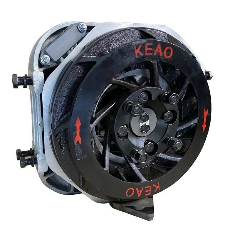 
Container truck eddy current retarder makes trip safe 