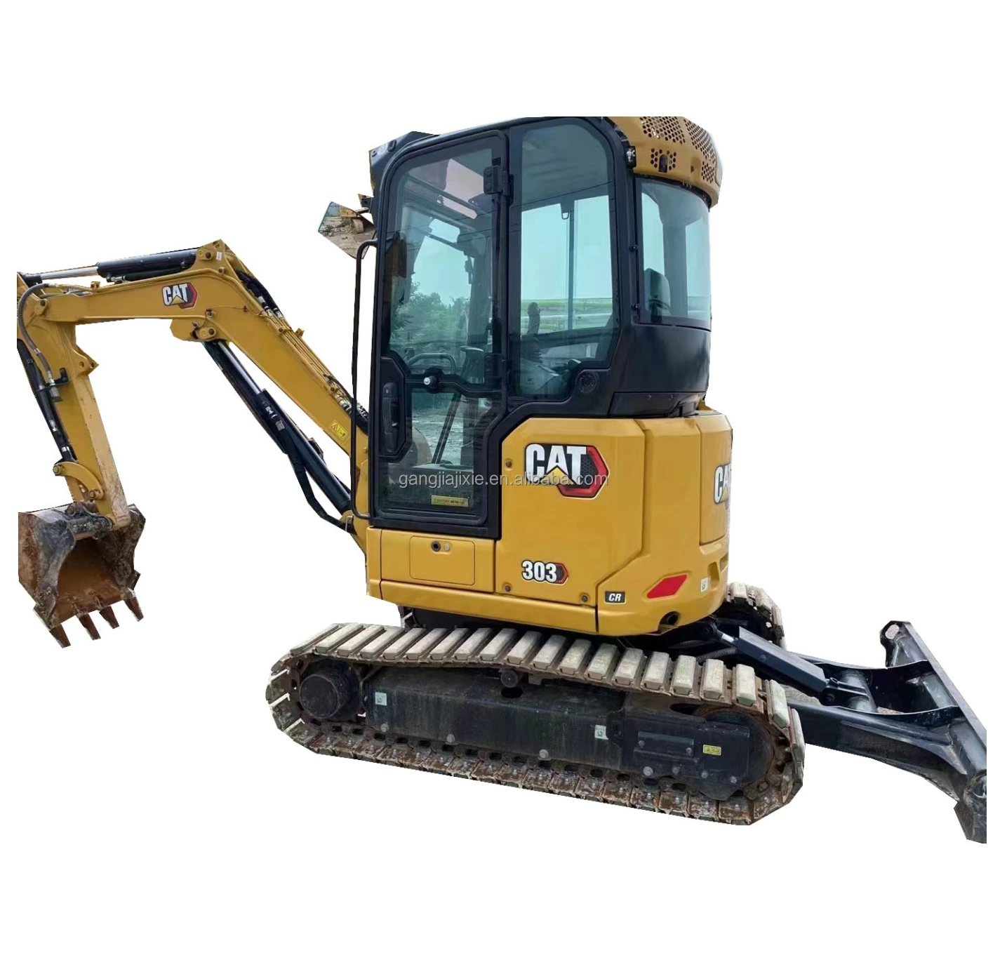Excellent condition CAT303 used excavator project construction special used mini excavator
