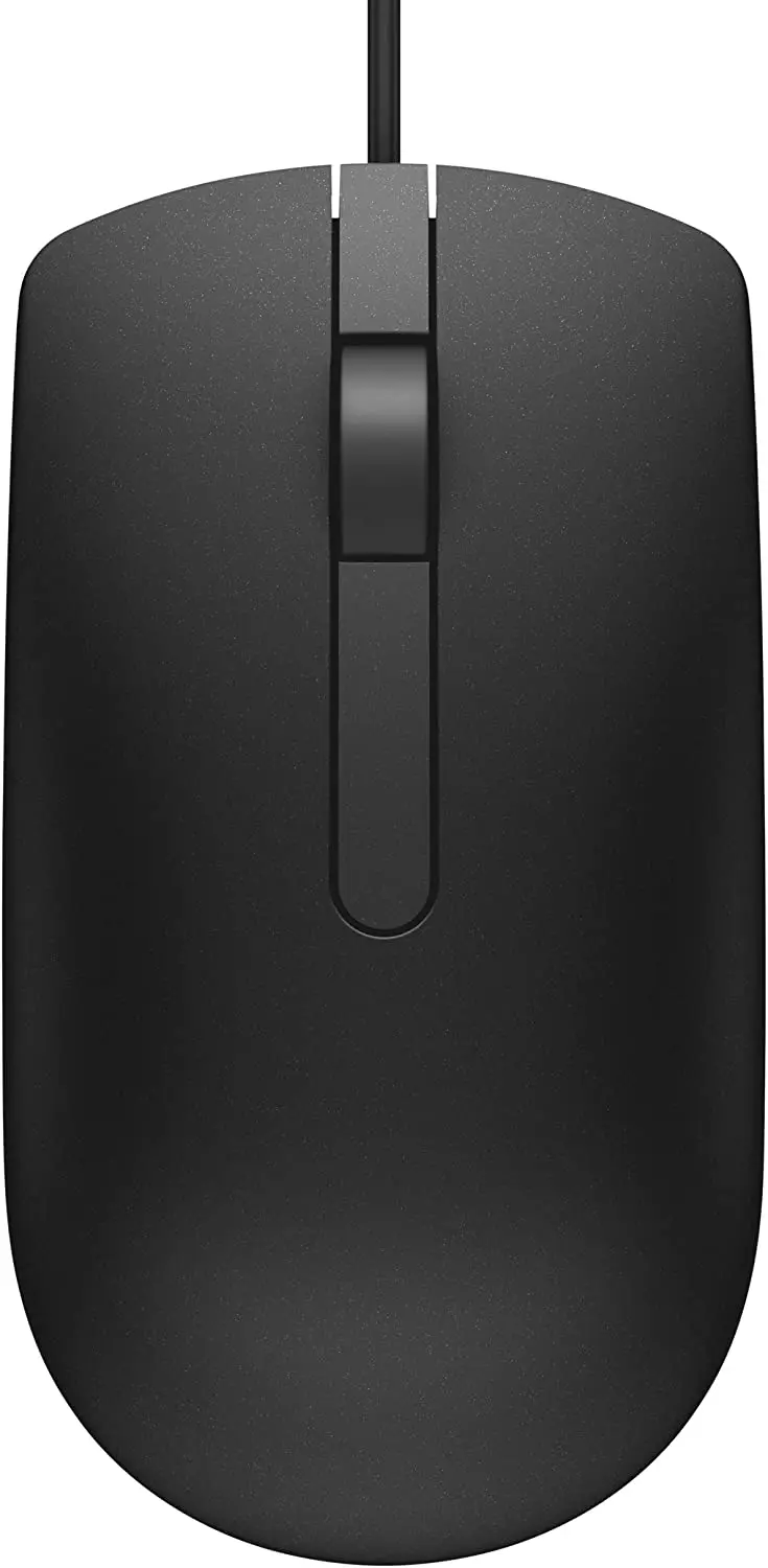 Кабель для компьютерной мыши Dell MS116 настольный компьютер офисный ноутбук дома черный/белый