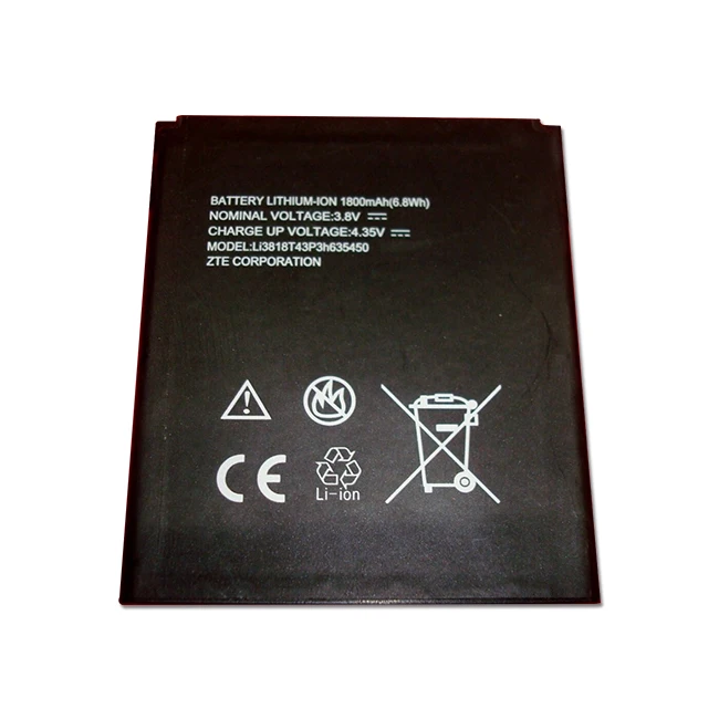 Мобильный аккумулятор Ll3818T43P3H635450 для ЖК-дисплея ZTE батарея 1800 мА/ч, V815W TELSTRA T815