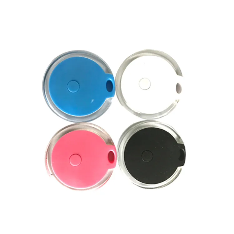 Wholesale keychain smart alarm mobile phone two-way object tracking locator round anti-lost device