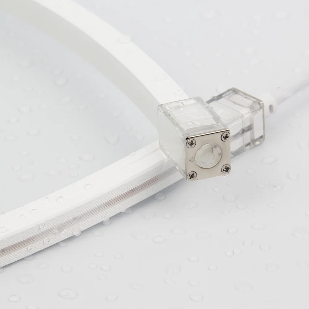 Low voltage LED strip light source IP67 waterproof led neon rope light flexible for lighting projects top view plane shape