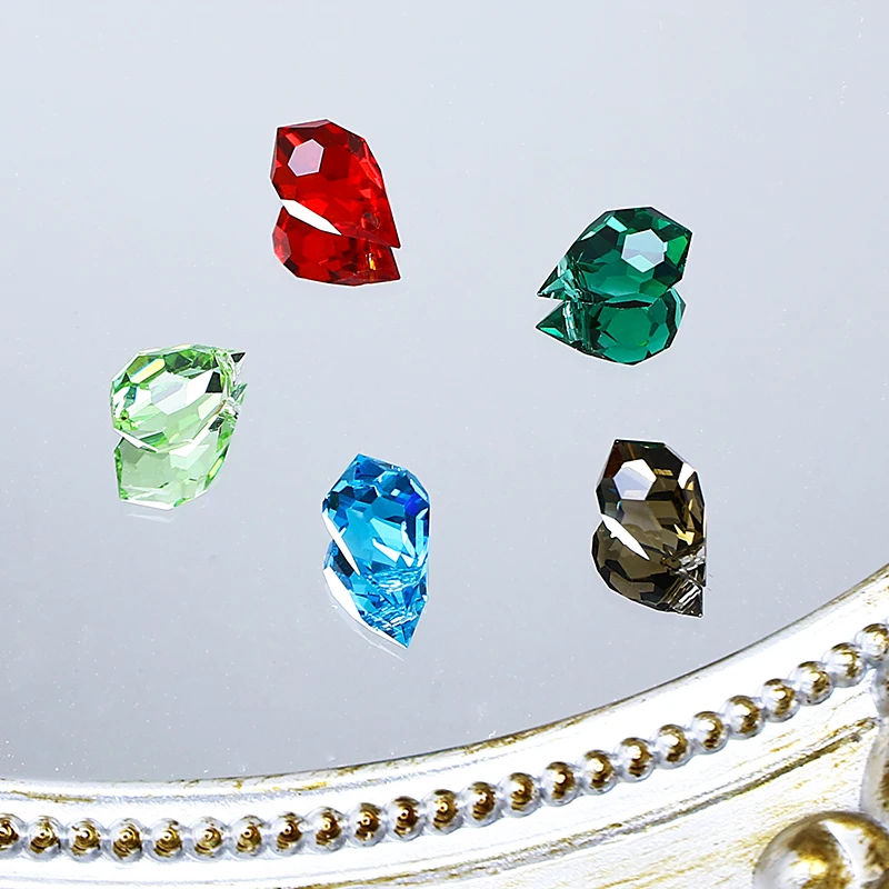 K9 crystal fancy Stone Drop Shape Transparent rhinestones Machine Cut wholesale rhinestone crystal beads for Jewelry accessories
