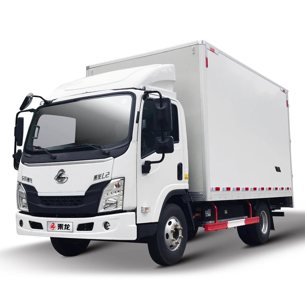Huanyu auto China Chenglong L2 4x2 4-колесный грузовой автомобиль грузовик оптовая цена Электрический легкий для продажи