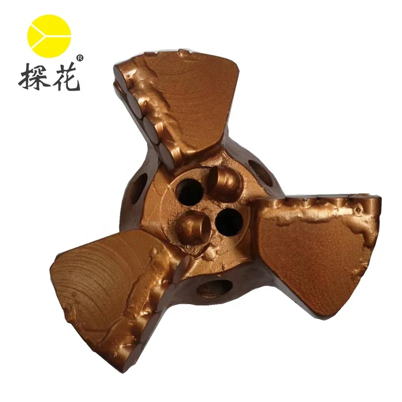 The best Promotional Price pdc three wings drill bit for sandstone drilling 152mm