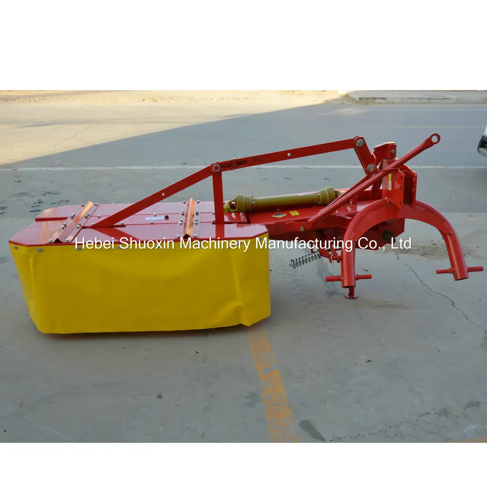 High quality 1.35 M lawn Cutter PTO driven tractor pto mower drum rotary disc mower for sale