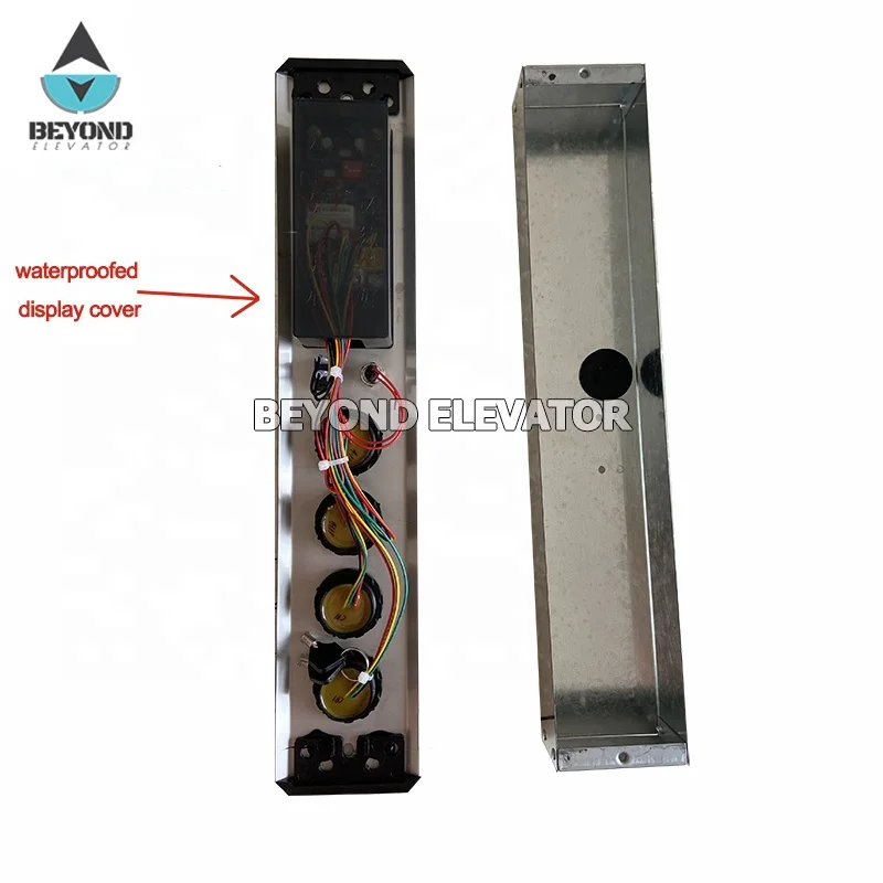6 Floors Restaurant Dumbwaiter Lift COP/ LOP Call Panel with Push Buttons/keypad