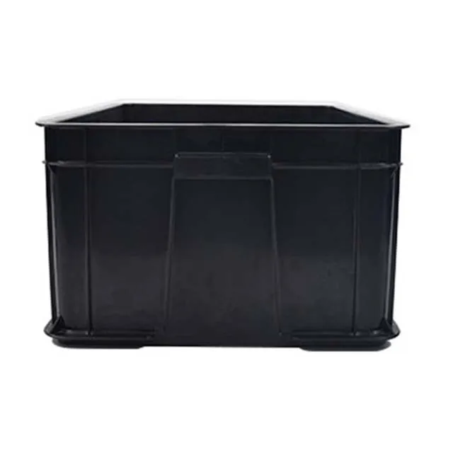 Industrial Design Heavy Duty Stackable ESD Containers Black Antistatic Big Plastic Storage Tool Box Electronic Component