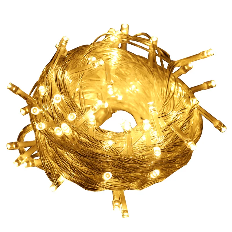 
Warm color-10 meters 80 lights (battery type) Gypsophila outdoor waterproof wedding holiday string lights 