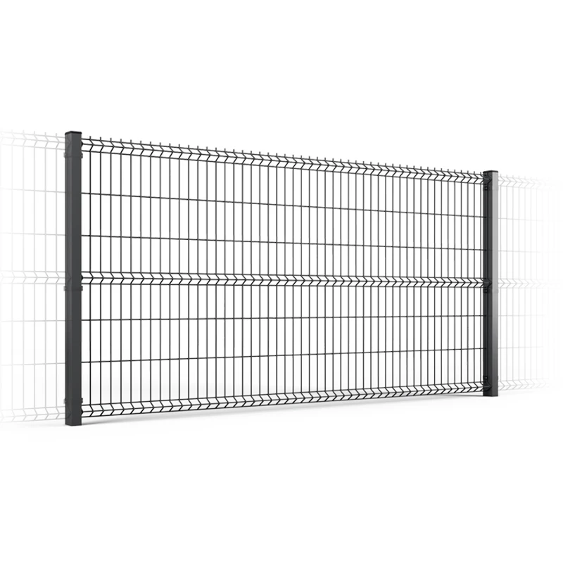 
PVC coated welded wire mesh fence 