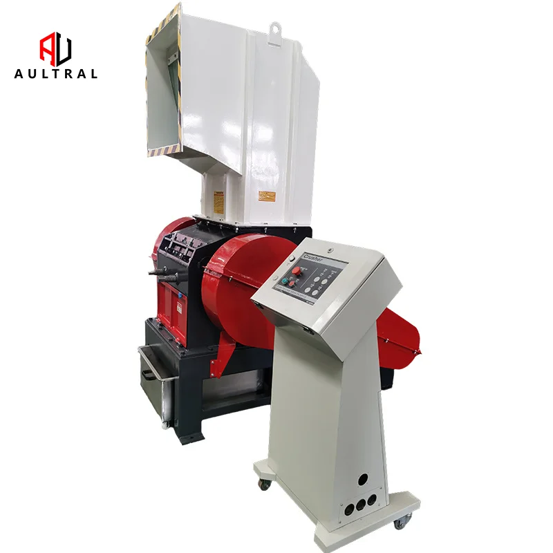 Manufacture Heavy-duty Plastic Crusher PVC Pipe Crushing Machine Waste Rubber Plastic Crusher