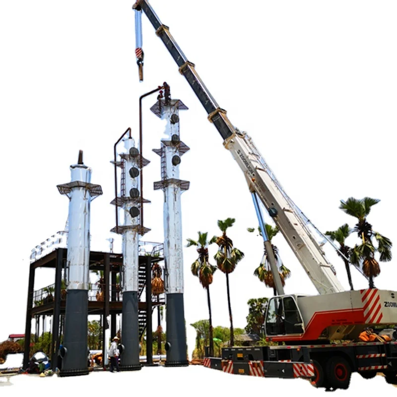 2023 New technology Easy control waste oil pyrolysis oil into diesel plant