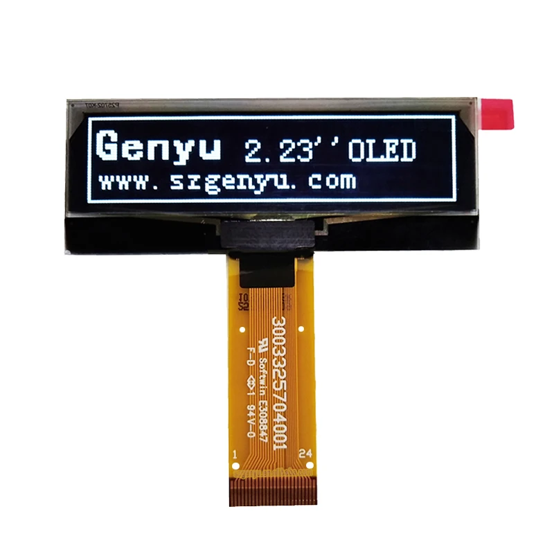  Genyu графический ЖК-дисплей 128x32 точки 2 23 дюймовый oled-дисплей с