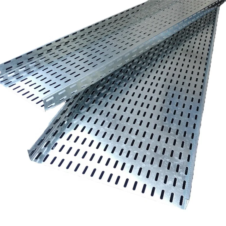 The Quality Is Good Stainless Steel Galvanized Perforated Cable Tray System For Routing Cables Wires