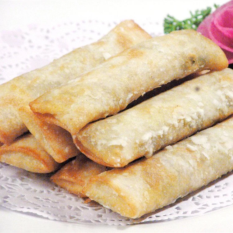 Замороженные Пружинные рулоны, горячая Распродажа, вкусные быстрозамороженные Пружинные рулоны iqf samosa