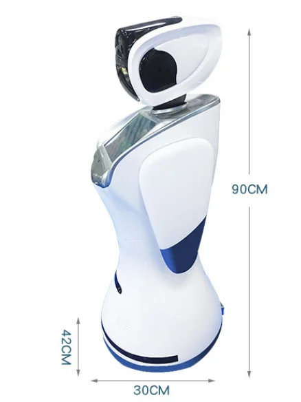 New Trendy Auto Charge Intelligent robot consultant humanoid smart service reception robot welcome customer introducing products