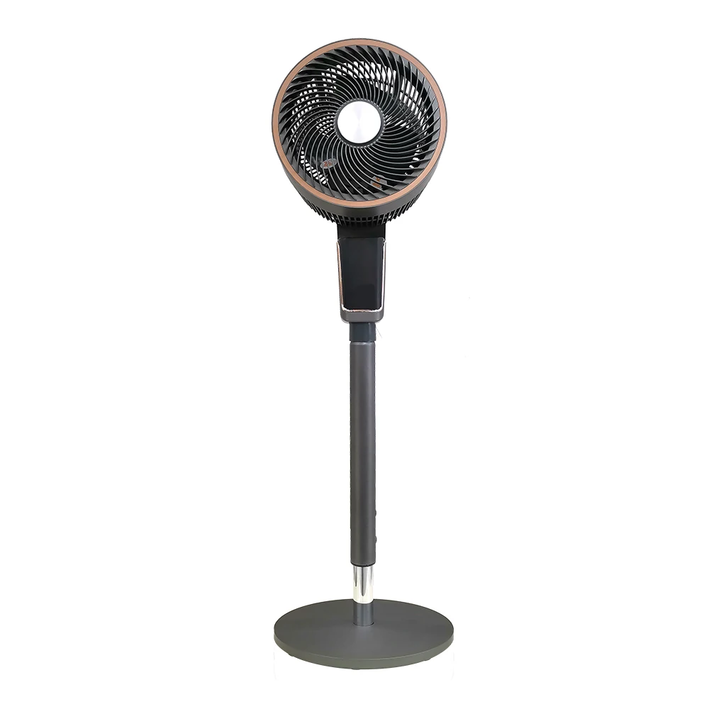 Household electric cooling fan 12 inch auto left-right and up-down circulation fan