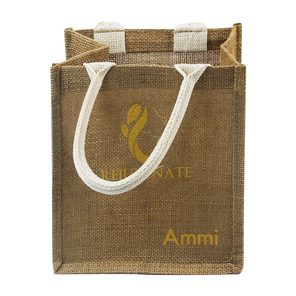 High quality small beach tote shopping bag reusable eco natural jute gift bag print abaca tote bag for women