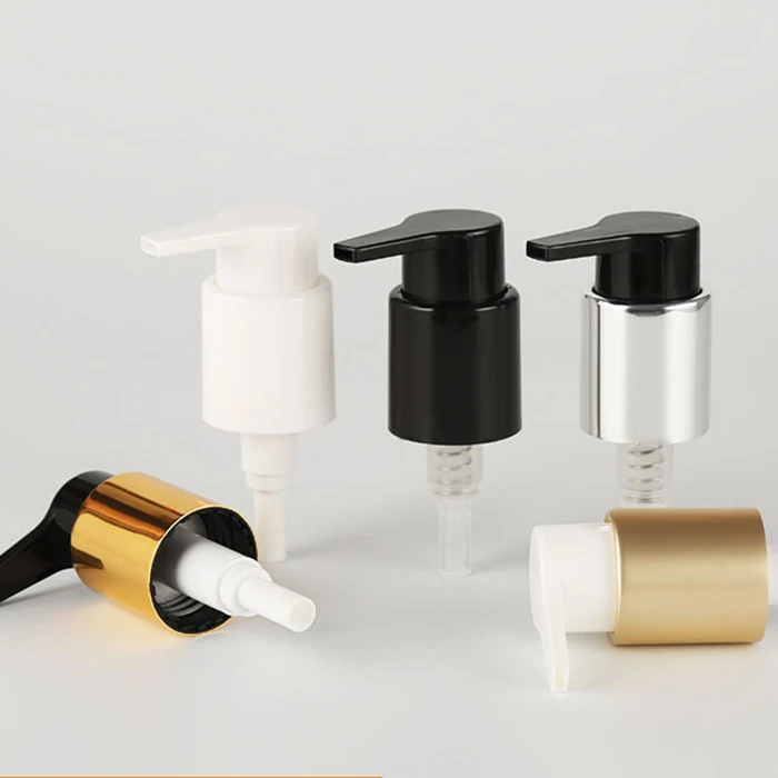 Wholesale cream 24/410 lotion pump head,lotion pump in stock,transparent syrup dispenser pump