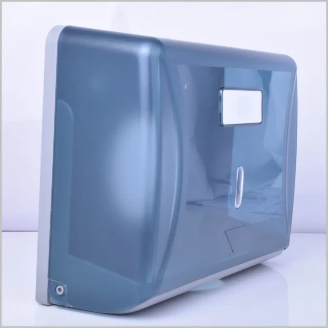 Waterproof plastic clear green kitchen wall mount paper towel holder with lock