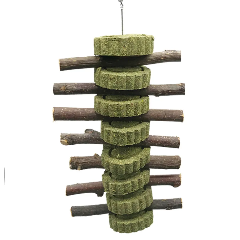 Кролик молярная солома торт зубы измельчение кролик еда Альфальфа