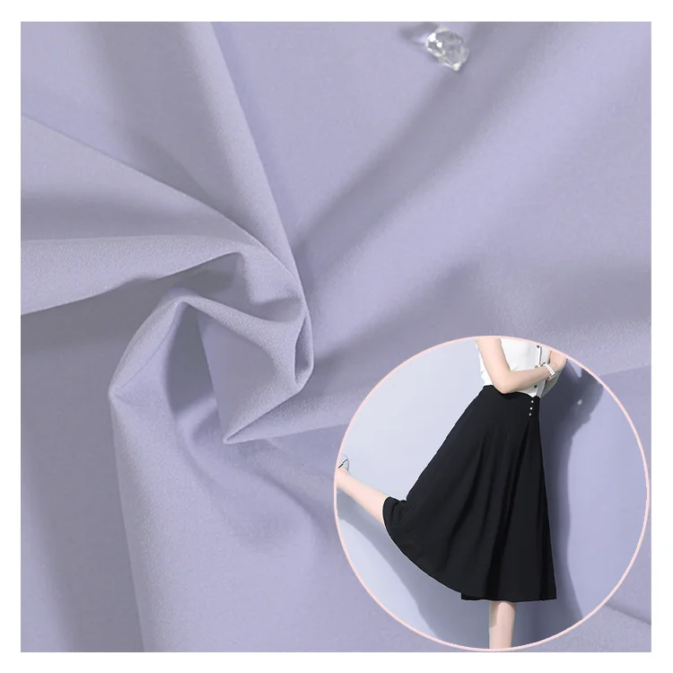 Двойной эластичной ткани для женское платье и брюки 88% полиэстер 12% спандекс 4 трикотажная ткань, растягиваемая в обоих направлениях