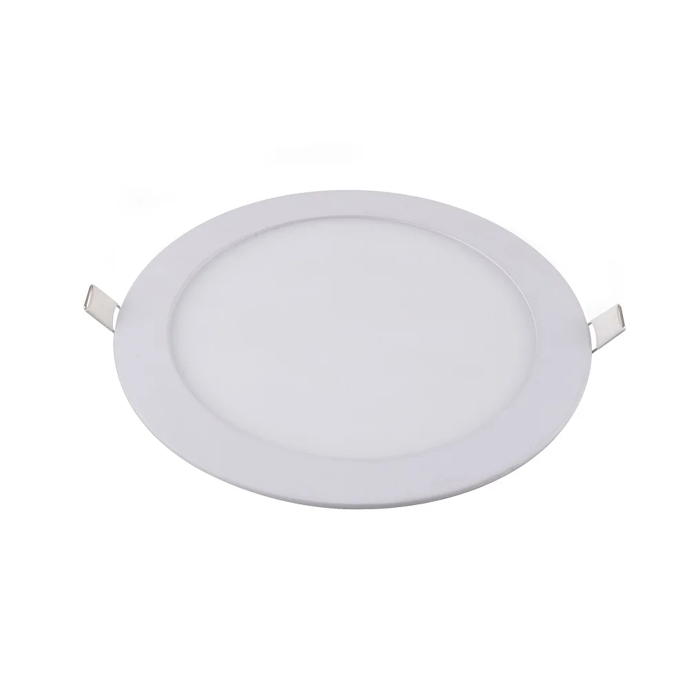 Factory Price Indoor Lighting Recessed Mounted Slim Round Square Led Panel Light For Home Office Ceiling