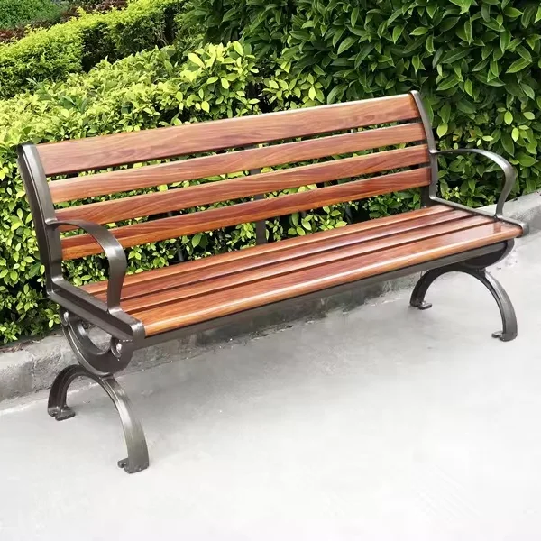 Китайская фабрика пластиковые деревянные скамейки уличная мебель роскошная гостиная сад парк скамейка стул